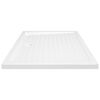 vidaXL Shower Base Tray with Dots White 80x100x4 cm ABS
