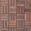 vidaXL Decking Tiles 11 pcs 30x30 cm Solid Reclaimed Wood