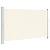 vidaXL Patio Retractable Side Awning 180x300 cm Cream