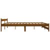 vidaXL Bed Frame without Mattress Honey Brown Solid Pine Wood 140x200cm