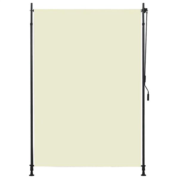 vidaXL Outdoor Roller Blind 150x270 cm Cream