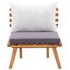 vidaXL 6 Piece Garden Lounge Set Solid Acacia Wood