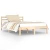 vidaXL Bed Frame without Mattress Solid Wood Pine 120x200cm