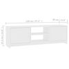 vidaXL TV Cabinet White 120x30x37.5 cm Engineered Wood