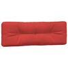 vidaXL Pallet Cushions 5 pcs Red Fabric