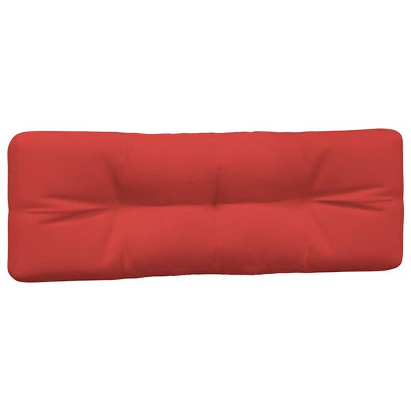 vidaXL Pallet Cushions 5 pcs Red Fabric
