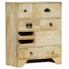 vidaXL Chest of Drawers 60x30x75 cm Solid Mango Wood