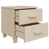 vidaXL Bedside Cabinets HAMAR 2 pcs Honey Brown 40x35x44.5cm Solid Wood
