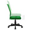 vidaXL Office Chair Green 44x52x100 cm Mesh Fabric