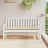 vidaXL Garden Bench Cushion Beige 150x50x2 cm Oxford Fabric
