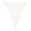 vidaXL Sun Sail | White | High-density polyethylene | 3x4x4 m