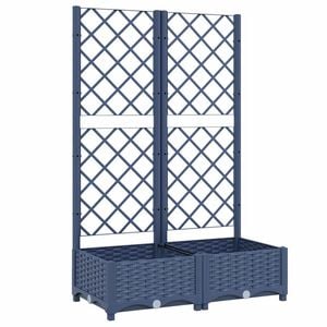vidaXL Garden Blue Grey 80 x 40 x 121.5 cm