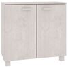 vidaXL Sideboard HAMAR White 85x35x80 cm Solid Wood Pine