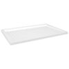 vidaXL Shower Base Tray with Dots White 80x120x4 cm ABS