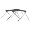 vidaXL 3 Bow Bimini Top Anthracite 183x160x137 cm