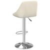 vidaXL Bar Stool Cream Velvet