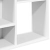 vidaXL Room Divider/Book Cabinet White 100x24x140 cm Engineered Wood