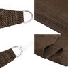 vidaXL Sunshade Sail 160 g/m&sup2; Brown 5x8 m HDPE