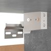 vidaXL TV Cabinet Concrete Grey 30.5x30x60 cm Engineered Wood