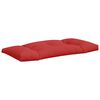 vidaXL Pallet Cushions 3 pcs Red Fabric