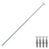 vidaXL Adjustable Security Window Bar 710-1200 mm