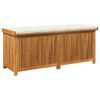 vidaXL Outdoor Cushion Box 150x50x60,5 cm Solid Wood Acacia