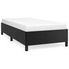 vidaXL Bed Frame without Mattress Black 90x200 cm Faux Leather