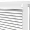 Plisse Blind 90x150cm White Pleated Blind