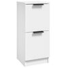 vidaXL Sideboard White 30x30x70 cm Engineered Wood
