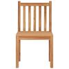 vidaXL Garden Chairs 6 pcs with Cushions Solid Teak Wood