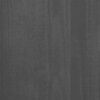 vidaXL Shoe Cabinet HAMAR Dark Grey 85x40x108 cm Solid Wood Pine