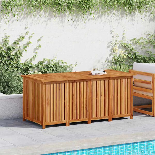 vidaXL Garden Storage Box 175x80x75 cm Solid Wood Acacia