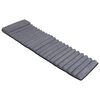 vidaXL Sun Lounger Cushion Grey Suede