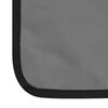 vidaXL Folding Beach Mats 2 pcs Steel and Fabric Grey