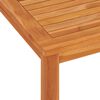 vidaXL 3 Piece Garden Dining Set Solid Wood Teak
