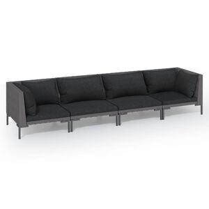 vidaXL Garden Lounge Set | Dark Grey