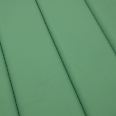 vidaXL Sun Lounger Cushion Green 186x58x3cm Oxford Fabric