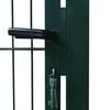 vidaXL 2D Fence Gate (Single) Green 100x120 cm