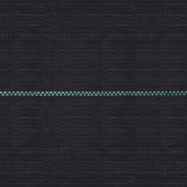 vidaXL Weed & Root Control Mat Black 1x200 m PP