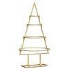 vidaXL Metal Christmas Tree for Decoration Black 90 cm