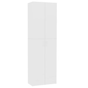 vidaXL Office Cabinet White 60x32x190 cm Engineered Wood