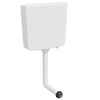 vidaXL Toilet Cistern with Bottom Water Inlet 3/6 L White