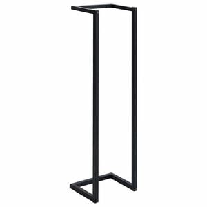 vidaXL Towel Rack Black 25x20x95 cm Iron