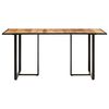 vidaXL Dining Table 200 cm Rough Mango Wood