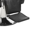 vidaXL Barber Chair Black 72x68x98 cm Faux Leather