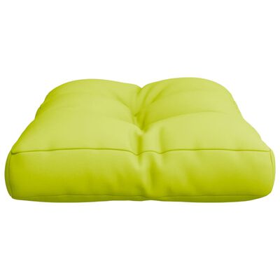 vidaXL Pallet Cushion Bright Green 60x40x12 cm Fabric