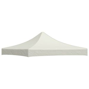 vidaXL Party Tent Roof 3x3 m Cream
