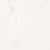 vidaXL Sideboard White 70x35x80 cm Solid Wood Pine