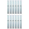 vidaXL L-shaped Ground Anchors 12 pcs Galvanised Steel 5x5x50 cm