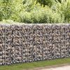 vidaXL Gabion Spirals 24 pcs Galvanised Steel 100 cm